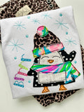 A Really Chilly Penguin shirt for girls - Darling Little Bow Shop
