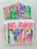 Not Today Rona shirt and optional mask - Darling Little Bow Shop