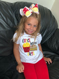 Fries Before Guys Shirt or bodysuit for girls - Darling Little Bow Shop