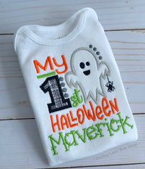 My 1st Halloween bodysuit for boys