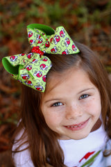 He’s a Mean One bow - choose from 3 styles
