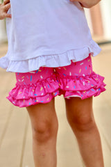 Sprinkles Ruffle Shorties | Sprinkle Ruffle Shorts for girls