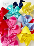 Basic Boutique Hairbows | choose your color | Made In The USA - Darling Little Bow Shop