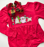 Christmas Dress - HoHoHo - Darling Little Bow Shop