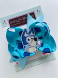 Bluey Hairbow - Darling Little Bow Shop