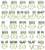 Boys Frankenstein Initial shirt - Darling Little Bow Shop