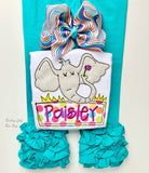 Oh the places you’ll go Bow, reading theme hairbow - Darling Little Bow Shop