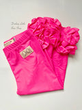 Neon Pink Ruffle Leggings - Neon Pink Icings - gorgeous knit ruffle leggings - size 6m to 10 - Darling Little Bow Shop