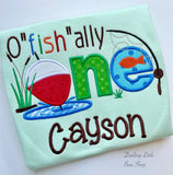 O FISH ally ONE shirt for boys - Darling Little Bow Shop