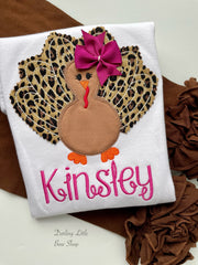 Turkey bodysuit or shirt for girls, Turkey Glam