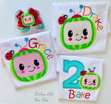 Cocomelon Birthday bodysuit or shirt - Darling Little Bow Shop