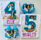 Encanto Birthday Shirt for girls ANY AGE - Darling Little Bow Shop