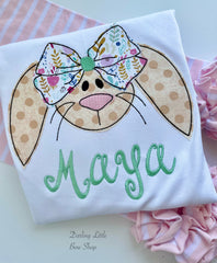 Girls Floppy Bunny Shirt or Bodysuit for girls