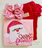 Santa’s Favorite bow - choose from 4 styles - Darling Little Bow Shop