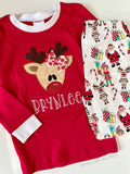 PREORDER Family Christmas Pajamas -Santa's Workshop - infant to adult sizes