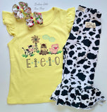 EIEIO Farm Animals Shirt - Darling Little Bow Shop