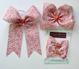 Pumpkin Vines Hairbow - Darling Little Bow Shop