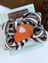 Pumpkin Pie Bow