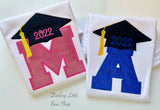 Graduation Cap bodysuit or shirt for girls - Darling Little Bow Shop