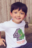 Dinosaur Birthday bodysuit or shirt ANY AGE - Darling Little Bow Shop