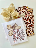 Autumn Ombre Cheetah print Button Leggings - Darling Little Bow Shop