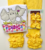 Swiss Dot Boutique Pigtail Hairbows | choose your color | Made In The USA - Darling Little Bow Shop