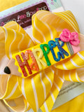 Pencil Name Hairbow LIMITED - Darling Little Bow Shop