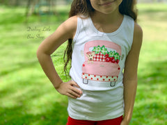 Strawberry Truck shirt, tank top or bodysuit for girls