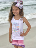 Unicorn Mermaid shirt for girls - Summer To Do List - Darling Little Bow Shop