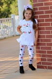 Ghouls and Gourds Button Leggings - Darling Little Bow Shop