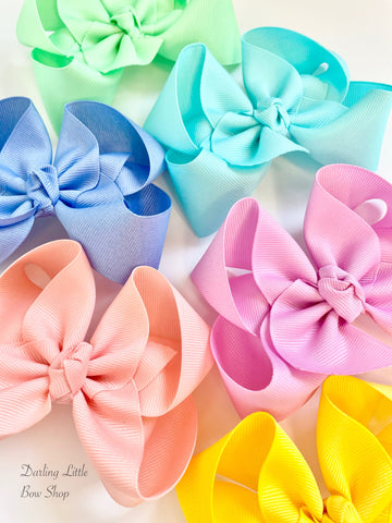 M2M Matilda Jane Dream Chasers hairbow set of 6 colors 3", 4" , 5" or 6" bows - Darling Little Bow Shop