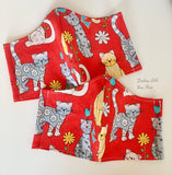 READY TO SHIP Face Mask in Mens, Ladies/Teen, and Child sizes Made In USA - Darling Little Bow Shop