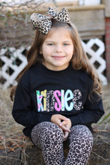 The Days are Bright name monogram sweatshirt