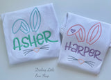Bunny Ears Shirt or Bodysuit for boys - Darling Little Bow Shop