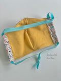 Face Mask in Mens and Ladies/Teen sizes w/ optional pocket Made In USA - Darling Little Bow Shop