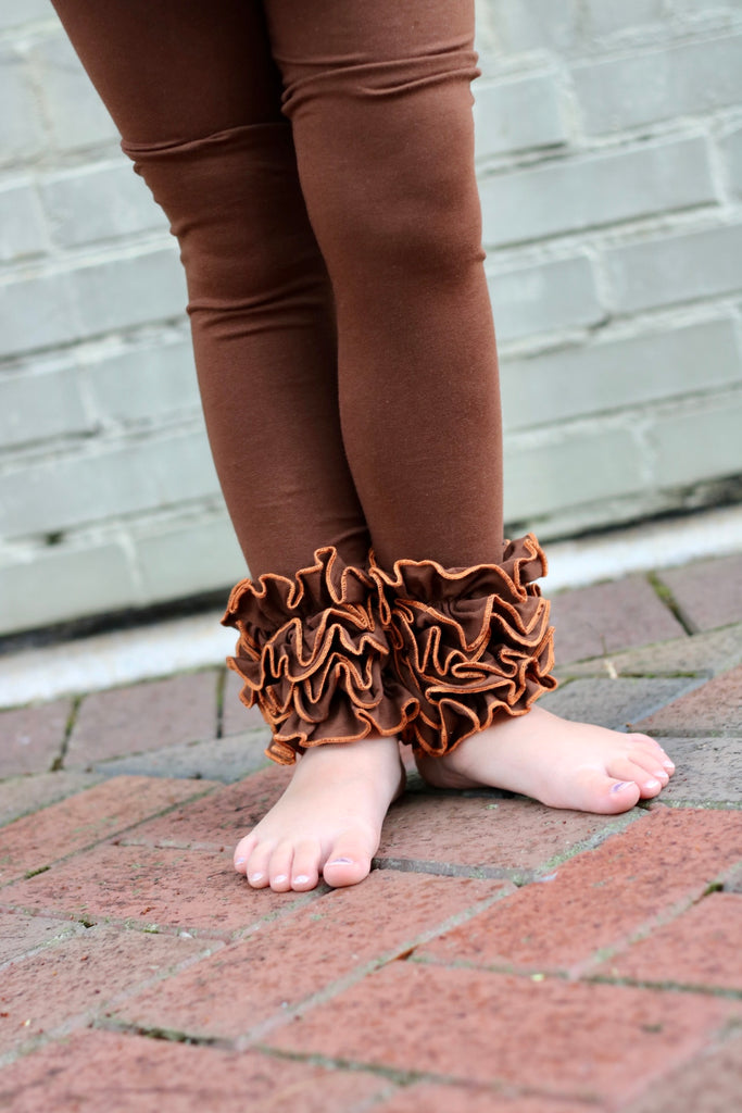 Pumpkin Orange Icing Ruffle Leggings,Baby leggings, Pumpkin