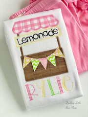Lemonade Stand shirt, tank or bodysuit for girls
