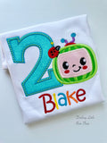 Cocomelon Birthday bodysuit or shirt - Darling Little Bow Shop