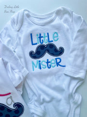 Little Mister, Little Brother Shirt or bodysuit