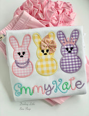 Easter Peeps Bunny Shirt or Bodysuit for girls
