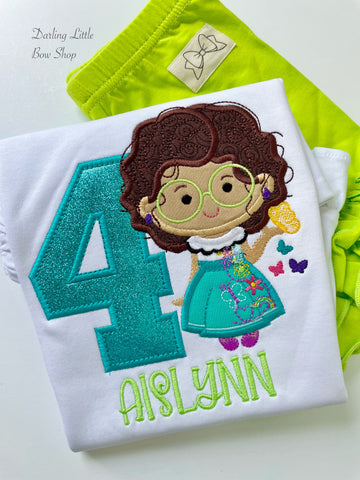 Mirabel Birthday Shirt for girls | Encanto - Darling Little Bow Shop