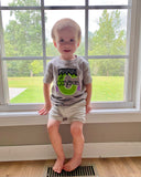 Boys Frankenstein Initial shirt - Darling Little Bow Shop