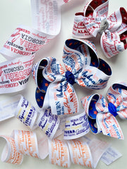 College Football team hairbow