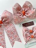 Pumpkin Vines Hairbow - Darling Little Bow Shop