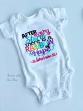 Rainbow Baby Newborn Outfit - Darling Little Bow Shop