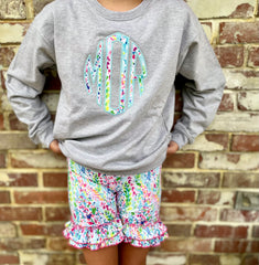Lilly print Catch The Wave monogram sweatshirt