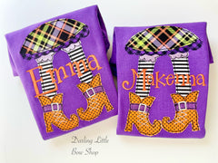 Witch theme shirt for girls