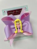 Rapunzel hairbow - Darling Little Bow Shop