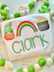 Irish Pot of Gold shirt for boys