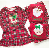 LIMITED Family Christmas Pajamas and Nightgowns - plaid style - infant to adult sizes - Darling Little Bow Shop